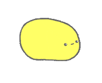 Potato Blob Sticker by FriendsWithYou