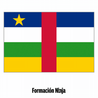 Central African Republic Flag GIF by Formación Ninja