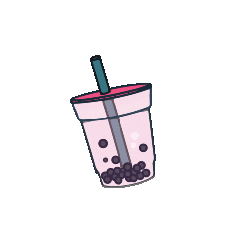 Drink Boba Sticker by Jarte Beauty