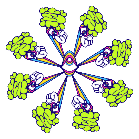 Art Rainbow Sticker by Ryset