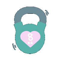 Krisceldiane workout gym yoga quarantine Sticker