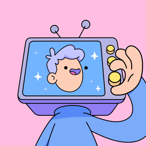 News Watching GIF by doodles