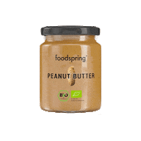 peanut butter Sticker by foodspring