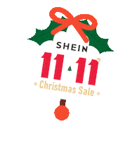 Christmas Gold Sticker by SHEIN