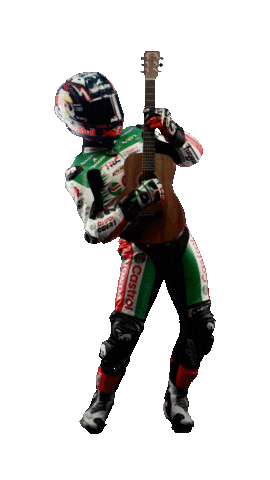 DAFYMOTO giphyupload celebration celebrate guitar Sticker