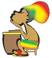 rasta STICKER