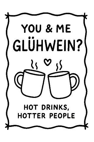 Christmas Wine Sticker