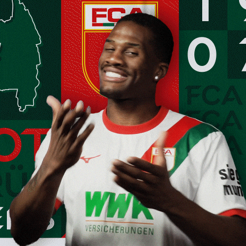 The Wolf Smile GIF by FC Augsburg 1907