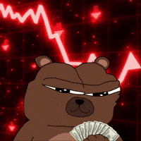 Plummeting Stock Market Crash GIF by Bear Market Memes