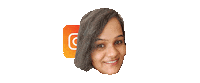 Sowmya Sticker by BORN ON INSTAGRAM