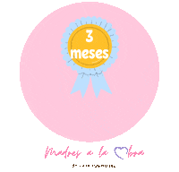 Lactancia 3 Meses Sticker by Madres a la Obra