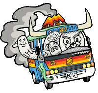 Mad Max Art Sticker