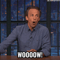 Seth Meyers Reaction GIF by Late Night with Seth Meyers