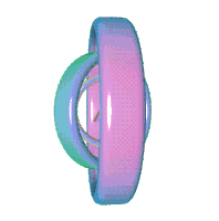 back to the future 3d Sticker by Electric Sound Bath