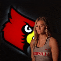 University Of Louisville Go Cards GIF by Louisville Cardinals