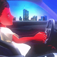 mizerygods cool car drive gods GIF