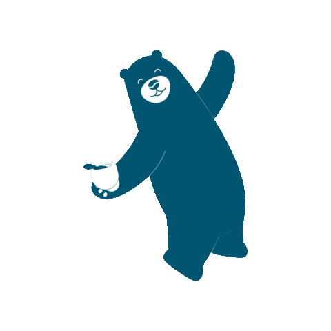Bear Zoo Sticker by Huggs Coffee