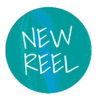 TealFeatherDesign new reel tealfeatherdesign Sticker