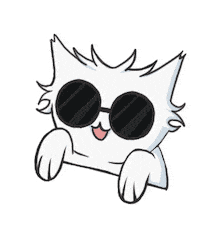 Cat Jjk Sticker