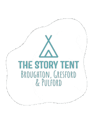 thestorytentwithhannah chester wrexham sneak peak broughton Sticker