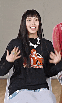 Helmets kpop omg laugh laughing GIF