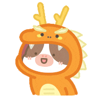 Dragon Good Luck Sticker