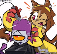 Cat Glitch GIF