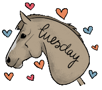 Tuesday Hobbyhorse Sticker