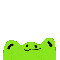 Frog Wow Sticker