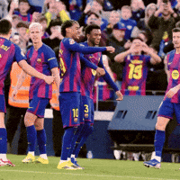 Fc Barcelona Dance GIF