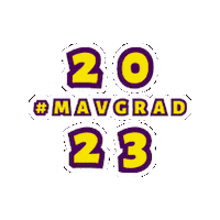 Mavericks Horns Up Sticker by Minnesota State University, Mankato