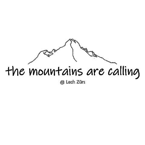 Winter Calling Sticker by LZTG