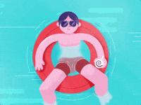 Animation Swimming GIF by Anchor Point