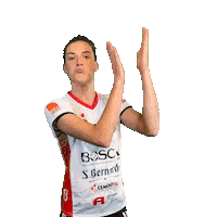 France Applause Sticker by cuneo_granda_volley