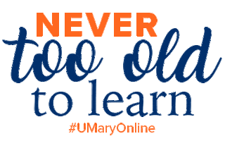 Learn Life At Mary Sticker by University of Mary