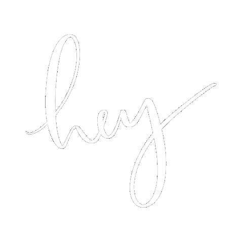 Lettering Hallo Sticker