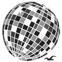 Spring Disco Ball Sticker by Hollister Co.