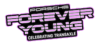 Forever Young Logo Sticker by Porsche Museum