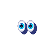 LITEntNews eyes looking lit i Sticker