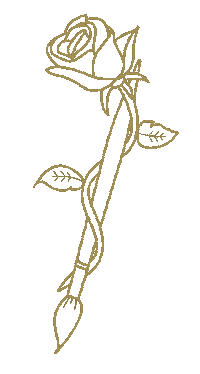 LittleRoseArts artist rose painting paint brush Sticker