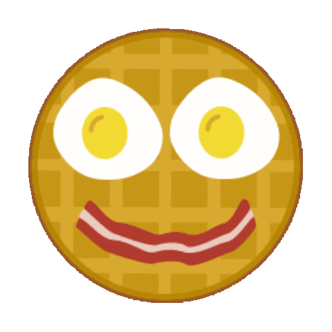 Egg Bacon Sticker by imoji