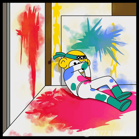 Loop Satisfying GIF by Pizza Ninjas