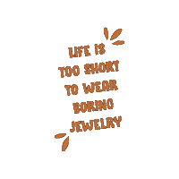 Folieatrois_ jewelry folie à trois folieàtrois jewelry quote Sticker