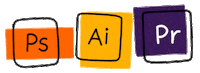 Photoshop Ai Sticker by Dizaga