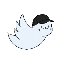 Fun Flying Sticker by Sappy Seals Community