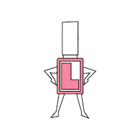 Nailpolish Babb Sticker by Loud Lacquer