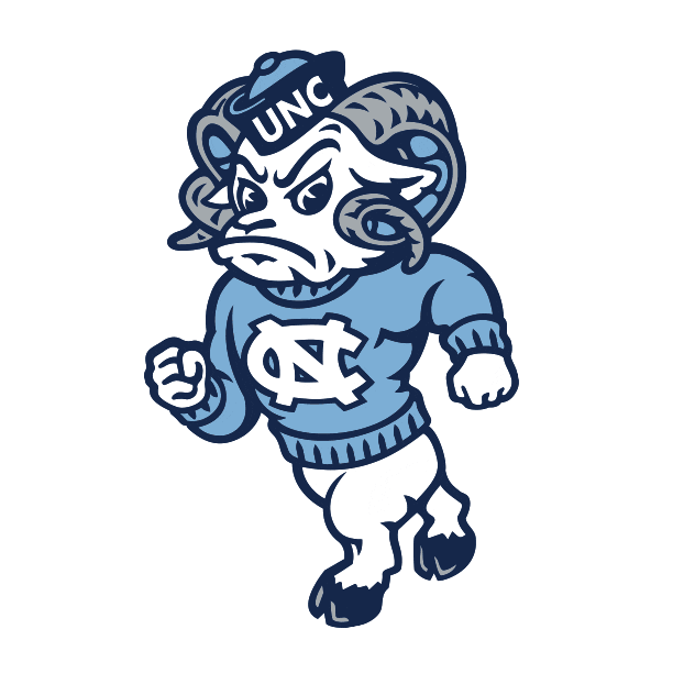 North Carolina Sticker by UNC Tar Heels for iOS & Android | GIPHY