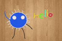 Hello GIF by 憨慢水豬與歹逗陣枝妞