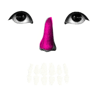 Face Eyes Sticker by Alie jackson