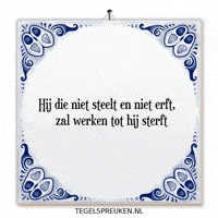 Spreuk Trots GIF by Tegelspreuken.nl